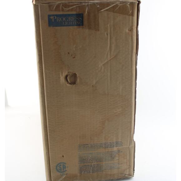 FlushMount Light Progress Lighting Replay 1-Light Brushed Nickel LED Semi-Flush - Picture 6 of 9